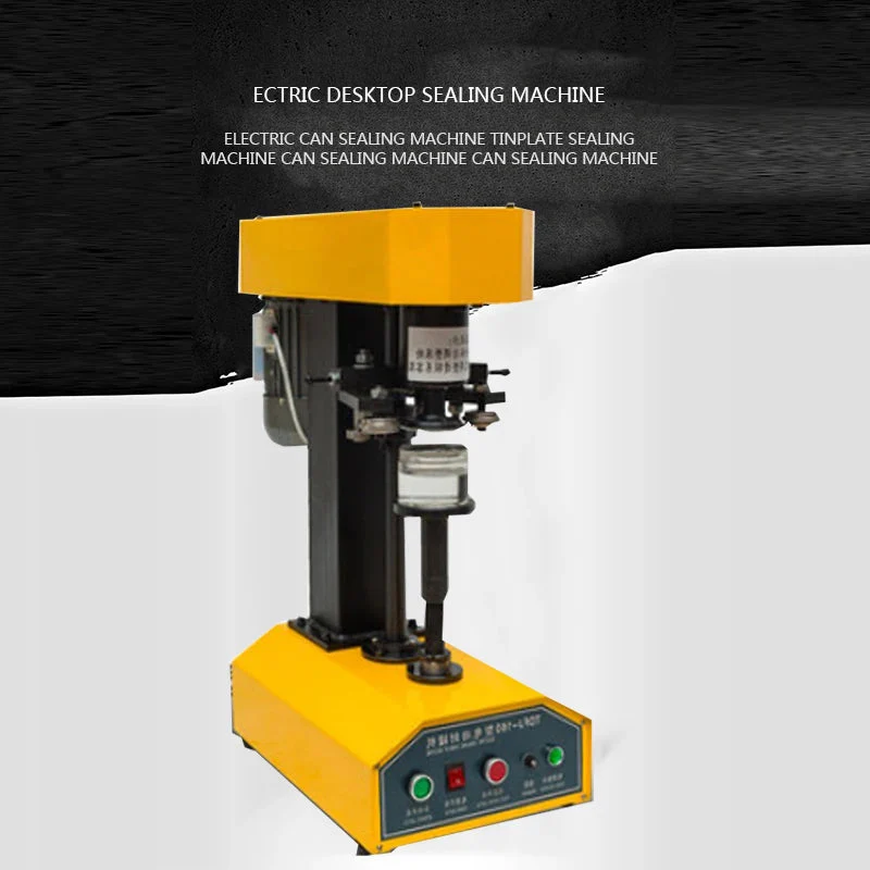 Commercial Fully Automatic Dried Fruit Can Sealing Machine Candy Processing Snacks Paper Can Capping Machine 220V 370W TDFJ-160C - Image 2
