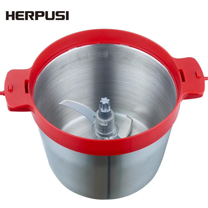 Commercial meat grinder household electric machine cut chilli ground food dumpling stuffing broken - Image 3