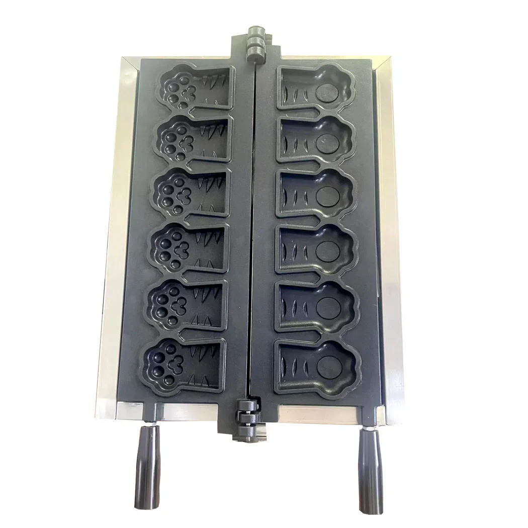 Commercial Tiger Paw Shaped Cartoon Waffle Maker Waffle Machine Cat'S Paw Waffle Iron Baking Pan