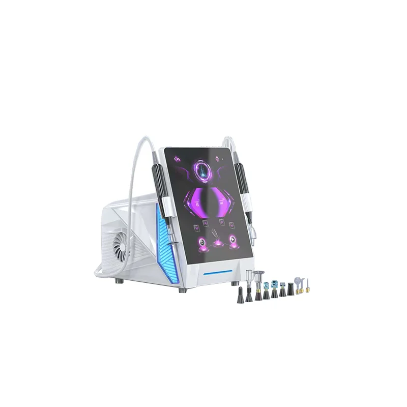 Coolplasmo 12-in-1 Cold and Hot Plasma Beauty Machine for Acne Treatment, Hair Scalp Care, Wrinkle Removal, Scar Reduction, Skin Rejuvenation with 12 Replaceable Tips and 15-Inch Touch Screen - Image 3