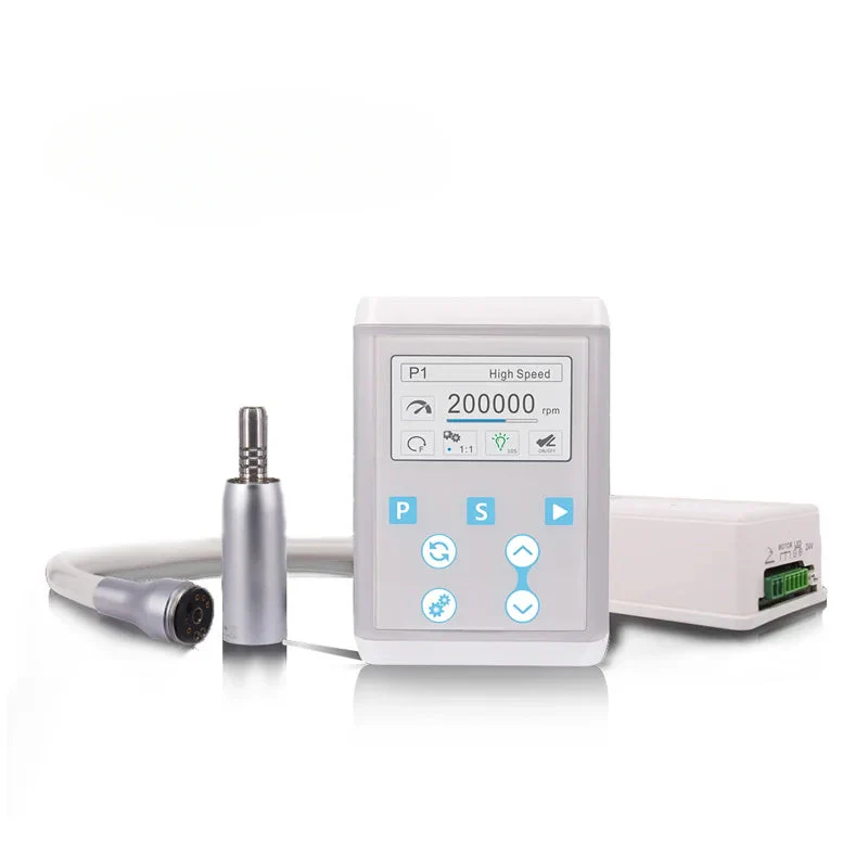 COXO Dental Electric Micromotor C-Puma with Fiber Optic for Minimally Invasive Repair Polishing Preparation Brushless Motor INT+