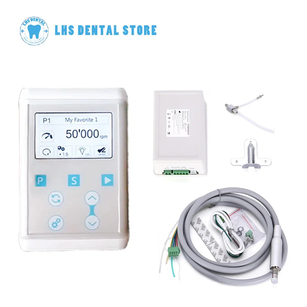 COXO Dental Electric Micromotor C-Puma with Fiber Optic for Minimally Invasive Repair Polishing Preparation Brushless Motor INT+ - Image 6