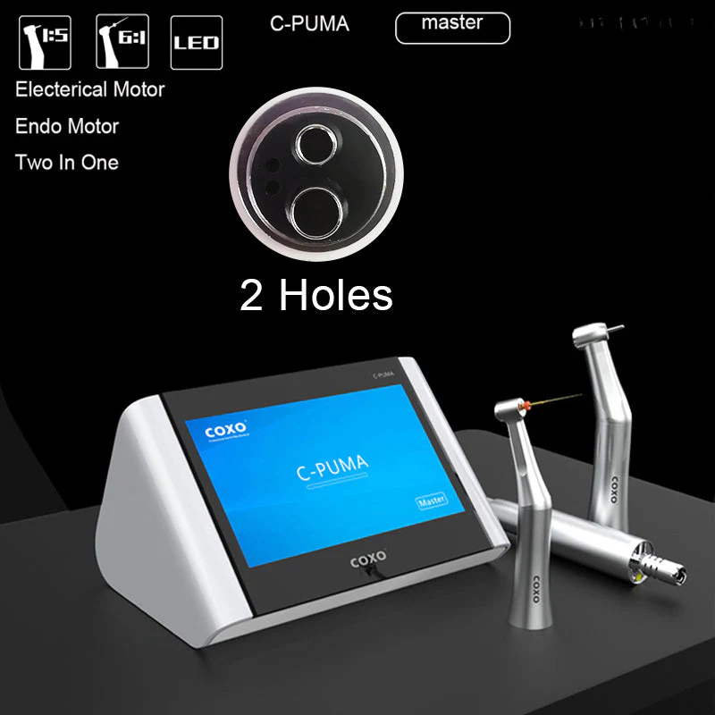 COXO SOCO C-PUMA Master Dental Electrical motor 2 In1 With Light Touch Screen Internal Water Channel Spray Handle 6: 1 Brushless - Image 9