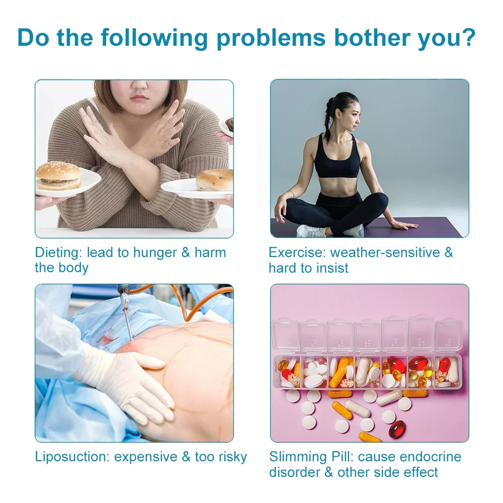 Cryolipolysis Fat Freezing Machine Belly Fat Burner for Women Weight Loss Body Slimming Anti Cellulite Massager Cold Therapy - Image 2