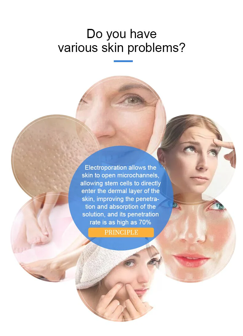 New Sliming DCOOL Portable Cool Hot EMS For Skin Tightening Anti Puffiness Electroporation Facial Machine Beauty Device - Image 5