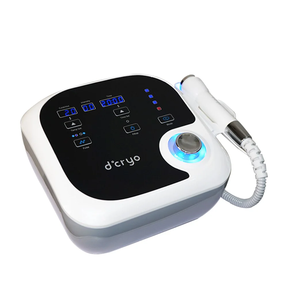 Dcryo Electroporation Facial Machine Cryotherapy Device  LED Light Therapy for Facial Tightening Skin Rejuvenation - Image 2