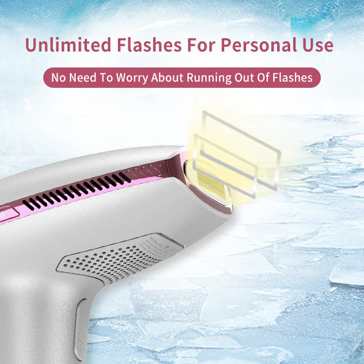 DEESS GP591 Home Laser Permanent Hair Removal System IPL Hair Remover Cool Painless With 3 Lens - Image 4