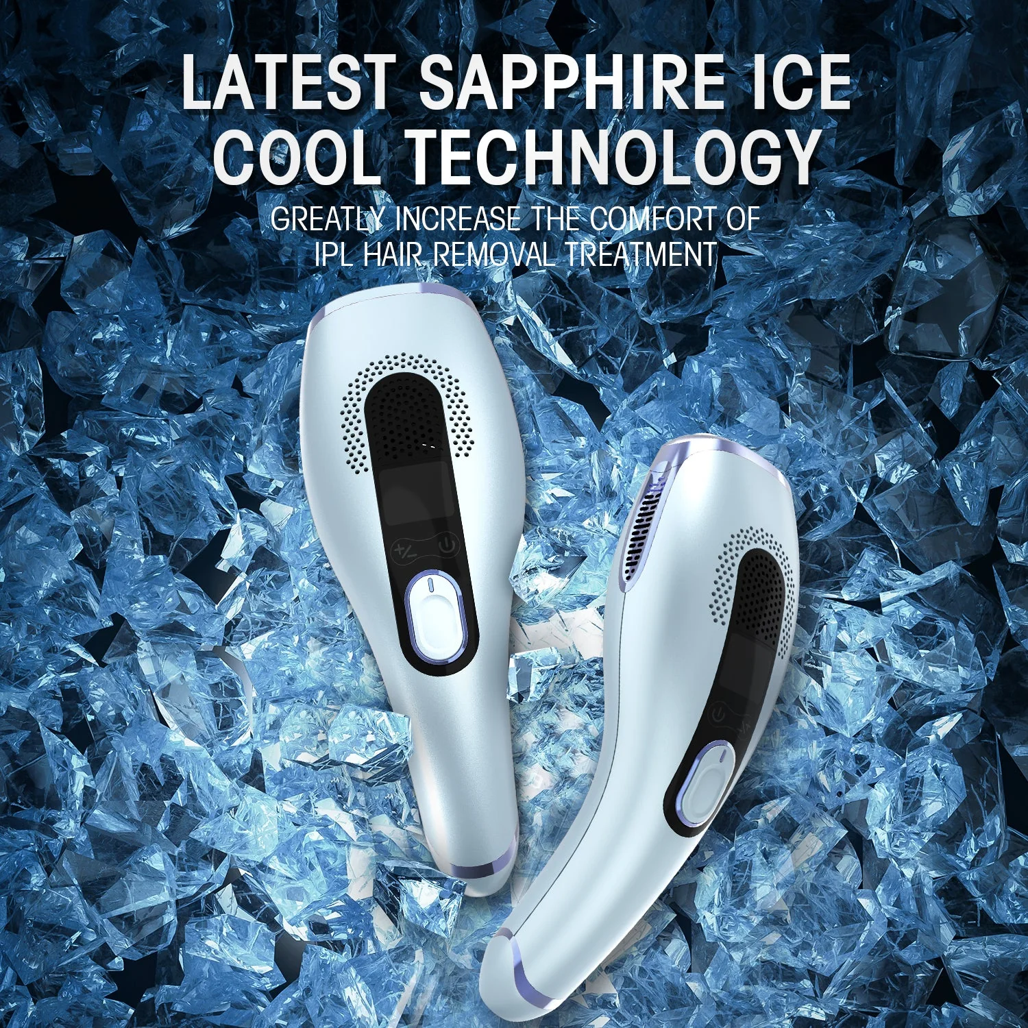 DEESS GP592 IPL Fastest Ice Cool Laser Hair Removal Device Upgraded Unlimited Flashes - Image 2