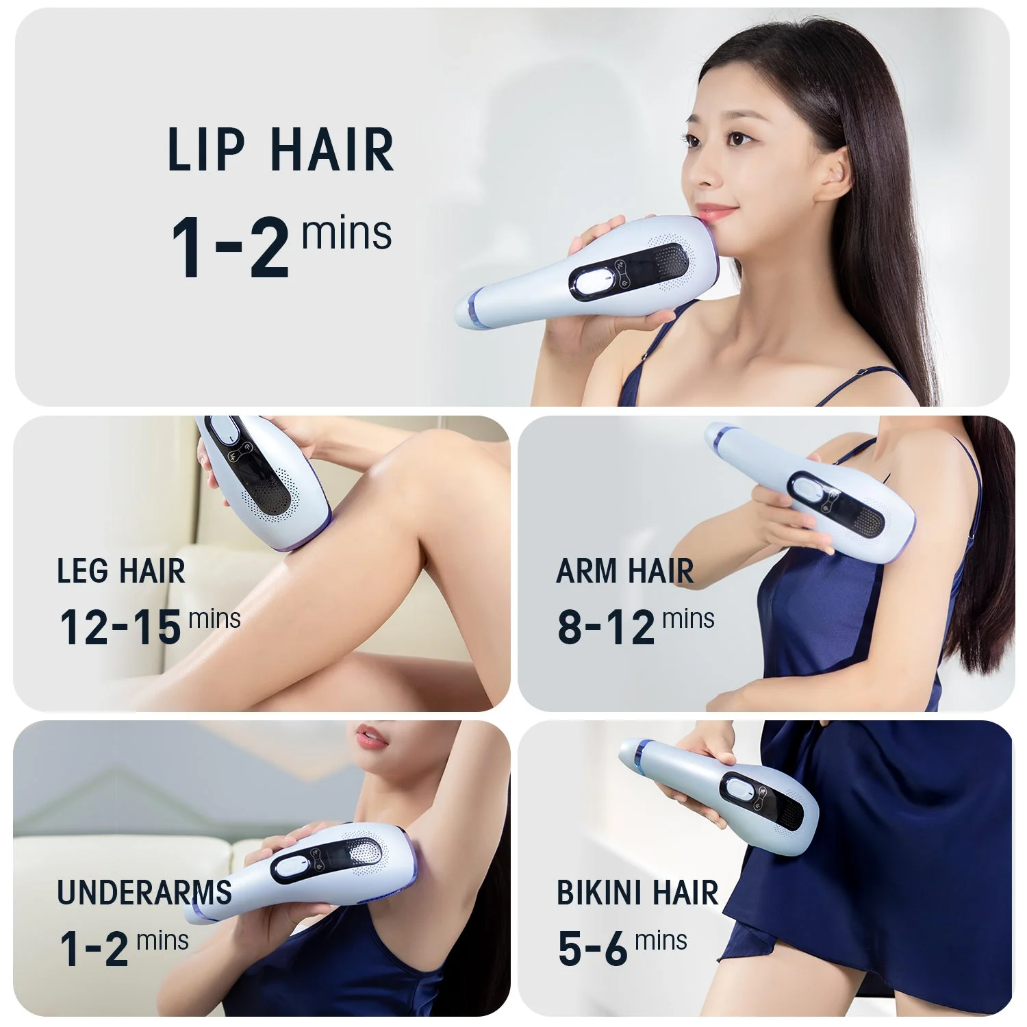 DEESS GP592 IPL Fastest Ice Cool Laser Hair Removal Device Upgraded Unlimited Flashes - Image 4