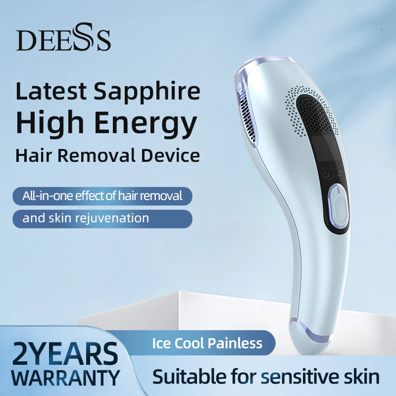 Deess GP592 Ice Cooling IPL Hair Removal System Home Use 2 In 1 Device Unchangeable Lamps Unlimited Shots - Image 2