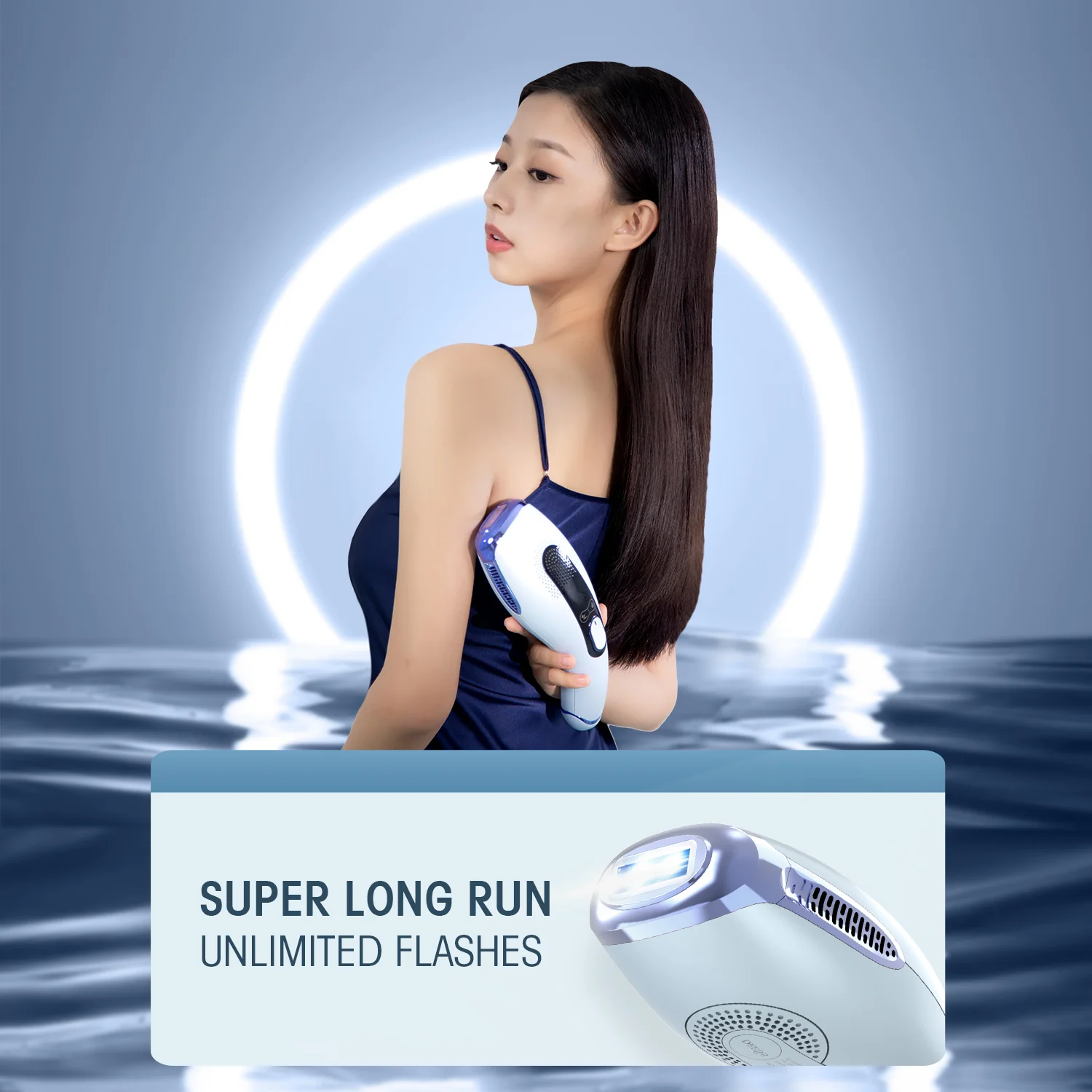 Deess GP592 Ice Cooling IPL Hair Removal System Home Use 2 In 1 Device Unchangeable Lamps Unlimited Shots - Image 5