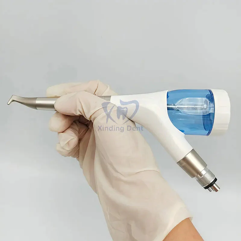 Dental Air Polishing Prophy Jet Coxo Teeth Polishing Sandblaster 2/ 4 Holes Air Polisher Handpiece Airflow/Sandblasting Machine - Image 4
