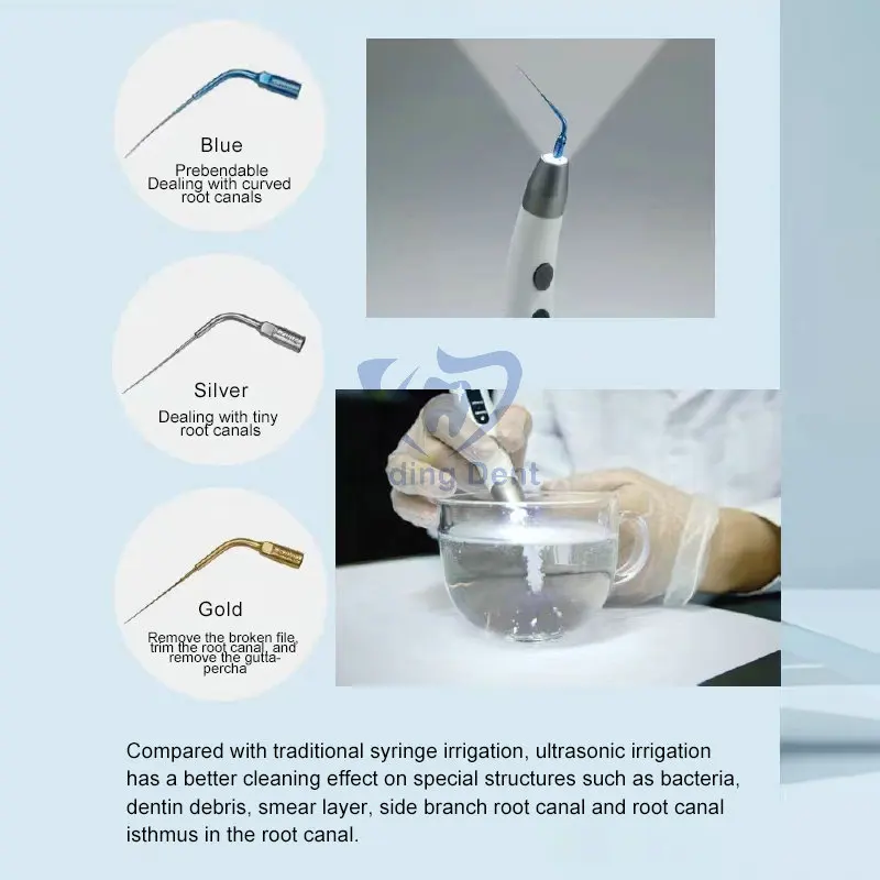 Dental Cordless LED Ultrasonic Activator Wireless Endo Ultra Activator For Endodontic Root Canal Irrigation Dentistry Tools - Image 5