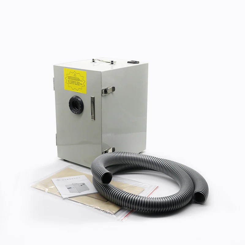 Dental Dust Collector Single-hole Silent Hoovers Double-Hole CNC Vacuum Cleaners Lab Equipment Denture Polishing Vacuum Machine