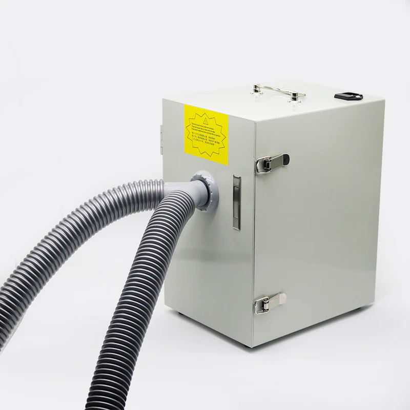 Dental Dust Collector Single-hole Silent Hoovers Double-Hole CNC Vacuum Cleaners Lab Equipment Denture Polishing Vacuum Machine - Image 8