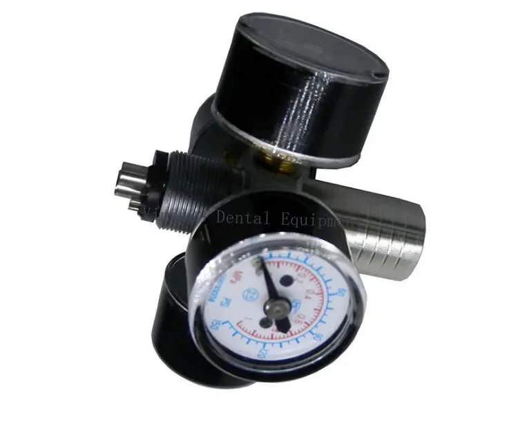 Dental Meter 4 Holes Turbine Manometer For High Speed Handpiece Pressure Gauge Test Air Water Tester - Image 3