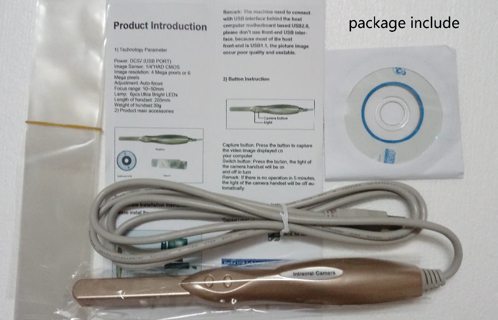 Dentist Intra Oral Camera Oral Dental USB Intraoral Camera Endoscope Photo Shoot - Image 4
