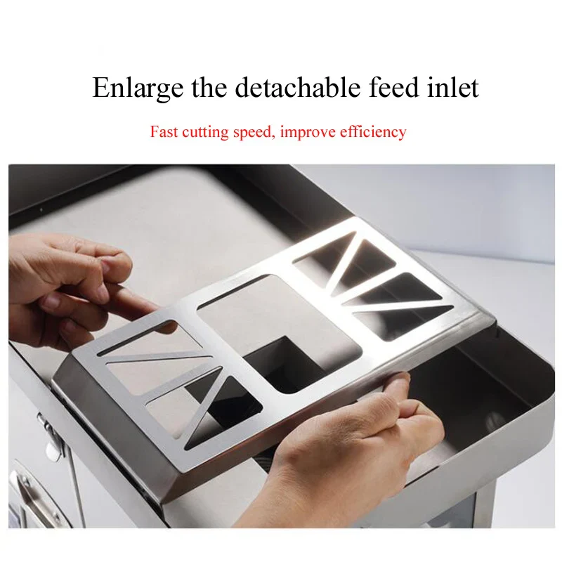 Desktop Meat Slicer For Fresh Meat Slicing Shredding Dicing Detachable Blade Electric Meat Cutting Machine - Image 6