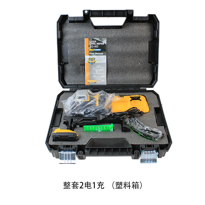 Dewalt DW089LG 12 Lines 3 Sides*360 Degree Vertical 12V Lithium Battery Laser Level Horizontal Green Meter Outdoor - Image 7