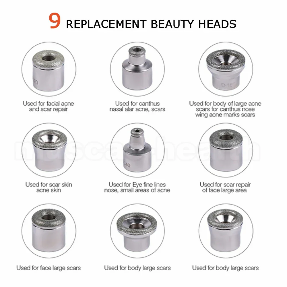Diamond Microdermabrasion Machine Remove Blackhead Wrinkle Facial Peeling Beauty Devices Suction Power Professional Dermabrasion - Image 5