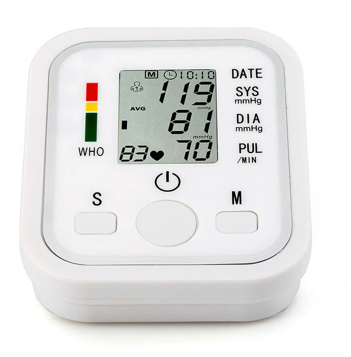 Digital Automatic Arm Blood Pressure Monitor BP pulse gauge Meter electronic sphygmomanometer tonometer - Image 5