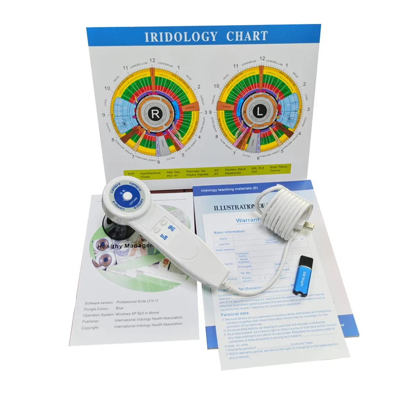 Digital USB iriscope Camera 5MP Iris Health analyzer