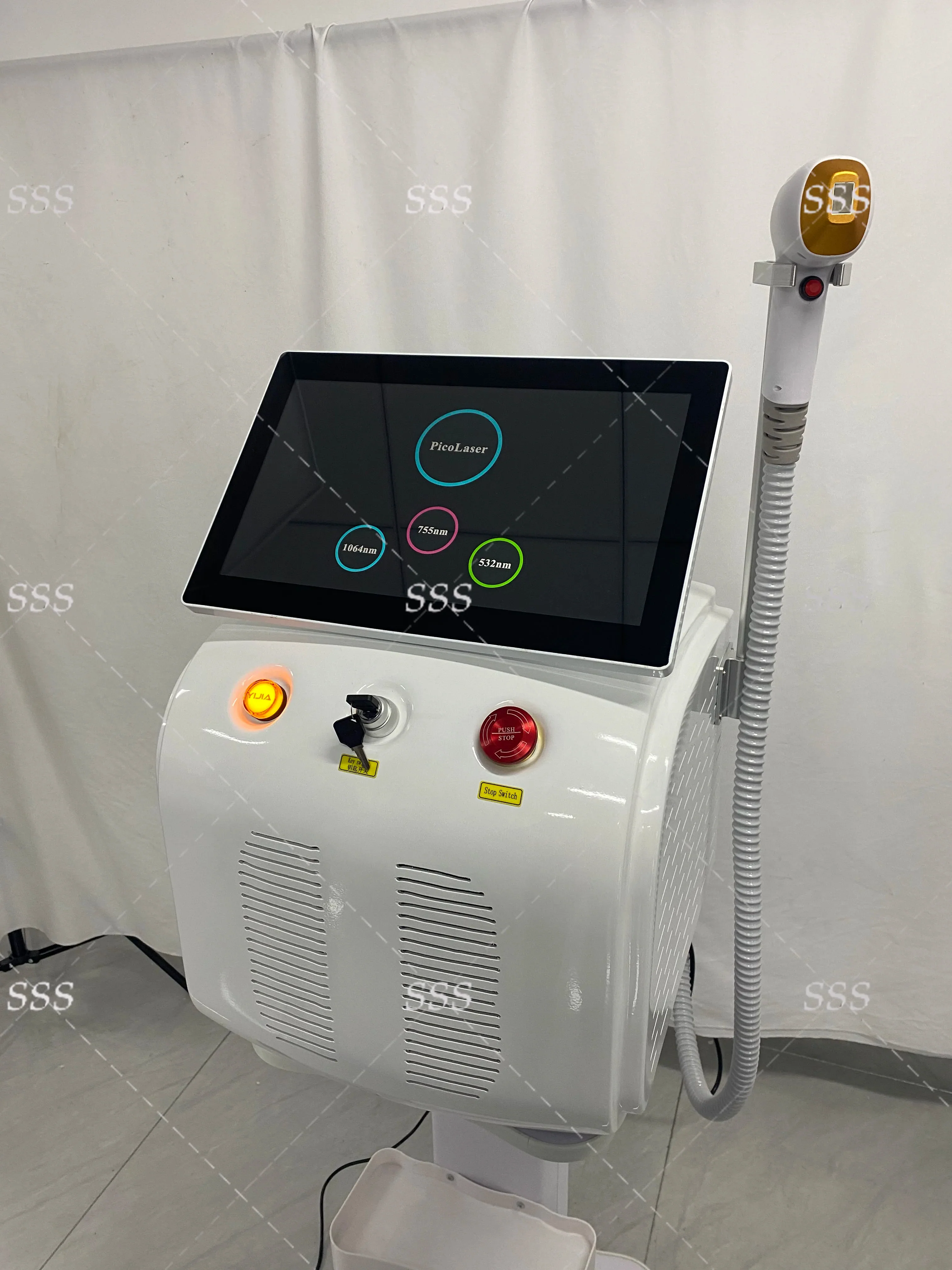 Diode Laser 2 in 1 Picosecond Laser Tattoo Removal And Hair Removal Switched Machine pico second laser epilator for women - Image 4