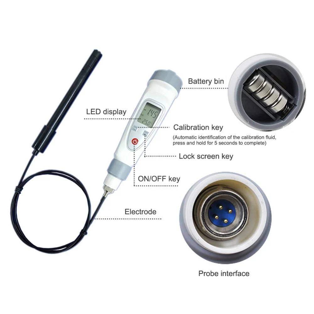 Dissolved oxygen pen water quality tester dissolved oxygen detector - Image 3