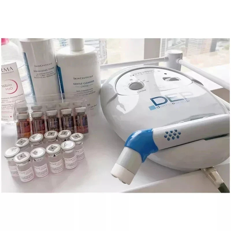 DLS- Superconducting DEP Water Light Firming Ion Beauty Salon Special Beauty Machine Radio Frequency Skin Needleless Injection - Image 4