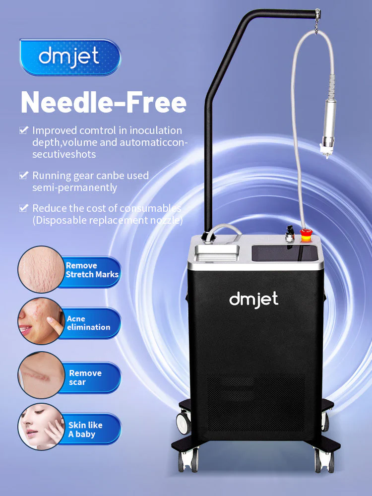 DMjet Needle-Free Injection Air Jet Beauty Machine For Acne Scar Removal Scalp Treatment - Image 7