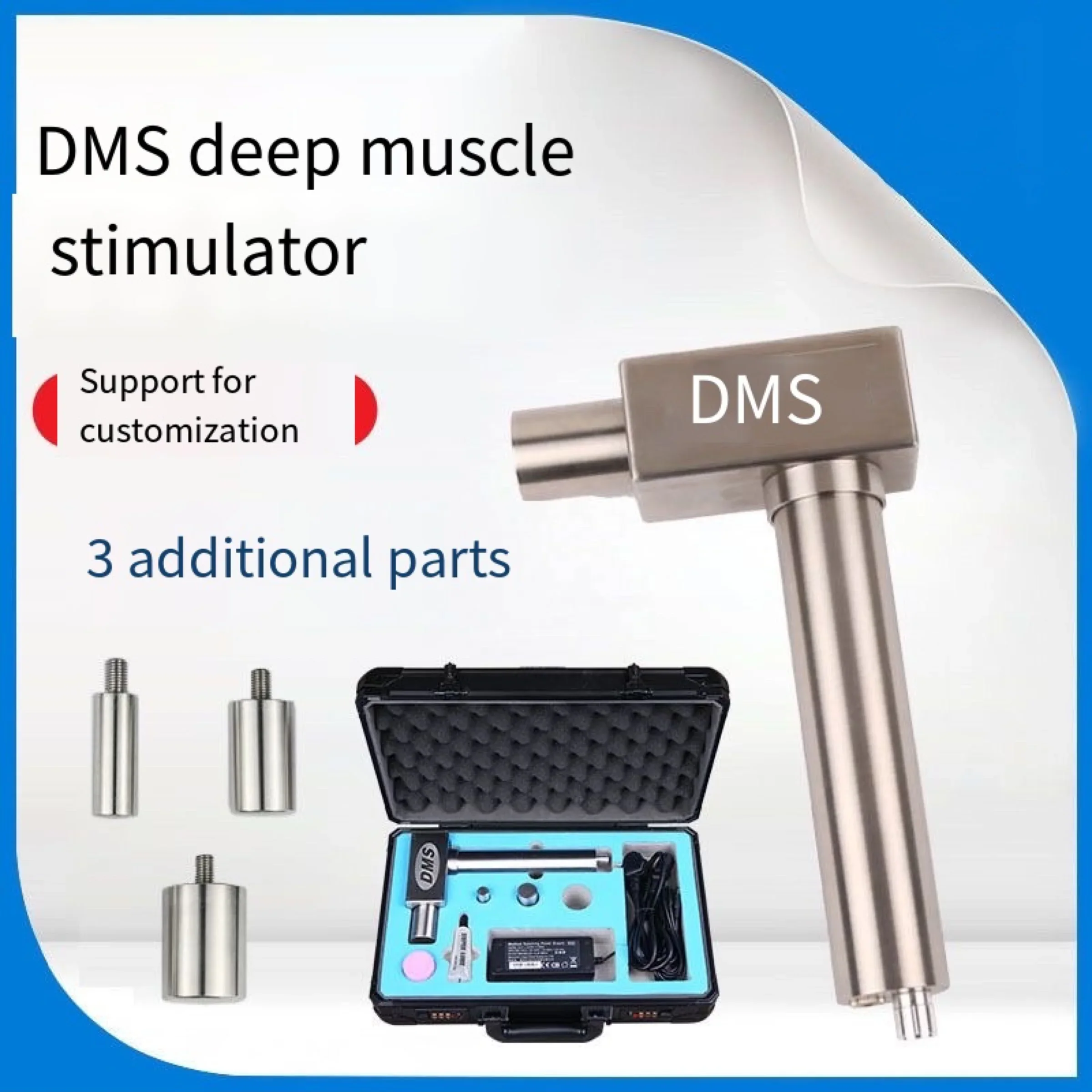 DMS Deep Muscle Stimulator Bone Collateral Machine Fascia Gun Rehabilitation Relaxation Massage Release Instrument - Image 2
