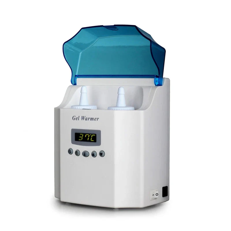 Double Bottle Cup LED Digital Electric Ultrasound Gel Warmer Heater - Image 3