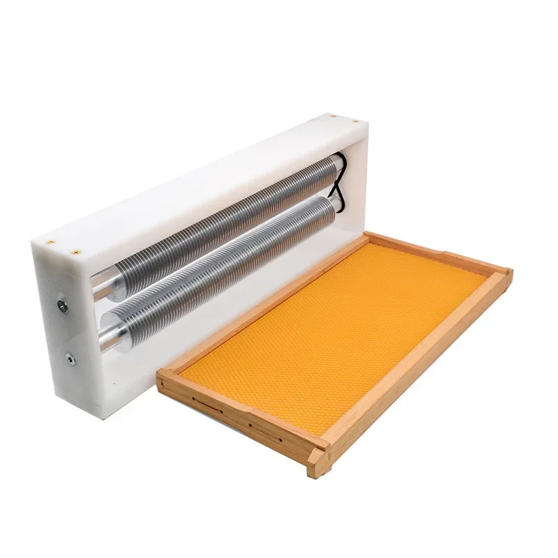 Double Roller Slit Honey Uncapper Comb Honey Uncapping Machine Uncap 30 Frame Uncapped 5 Mins Uncapper Machine Beekeeping Tools - Image 3