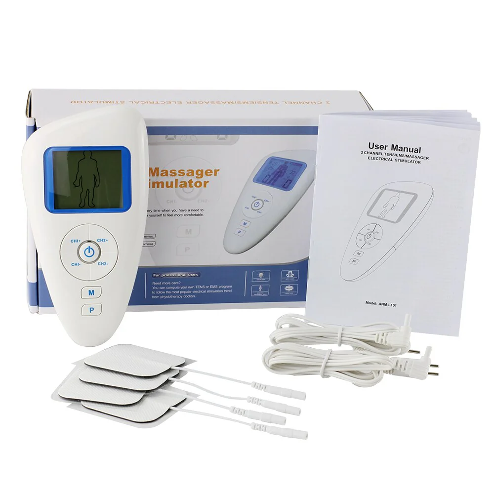 Dual Tens EMS Machine 70 Programmes Digital Low Frequency Therapy device Electrical Muscle Stimulator Tens Massager - Image 2