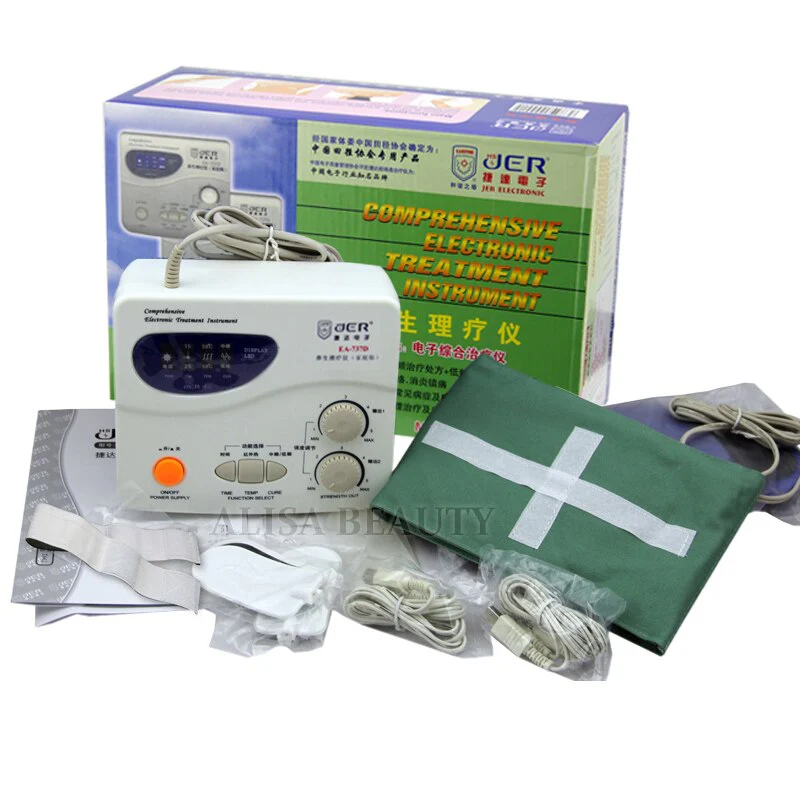 EA-F737D Electro Acupuncture Stimulator Muscular Massaging Far Infrared Therapy Machine Foot Massage Magnetic therapy Slippers - Image 2