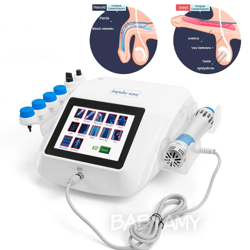 ED Shockwave Therapy Machine For Erectile Dysfunction Waist Back Body Massage Pain Relief