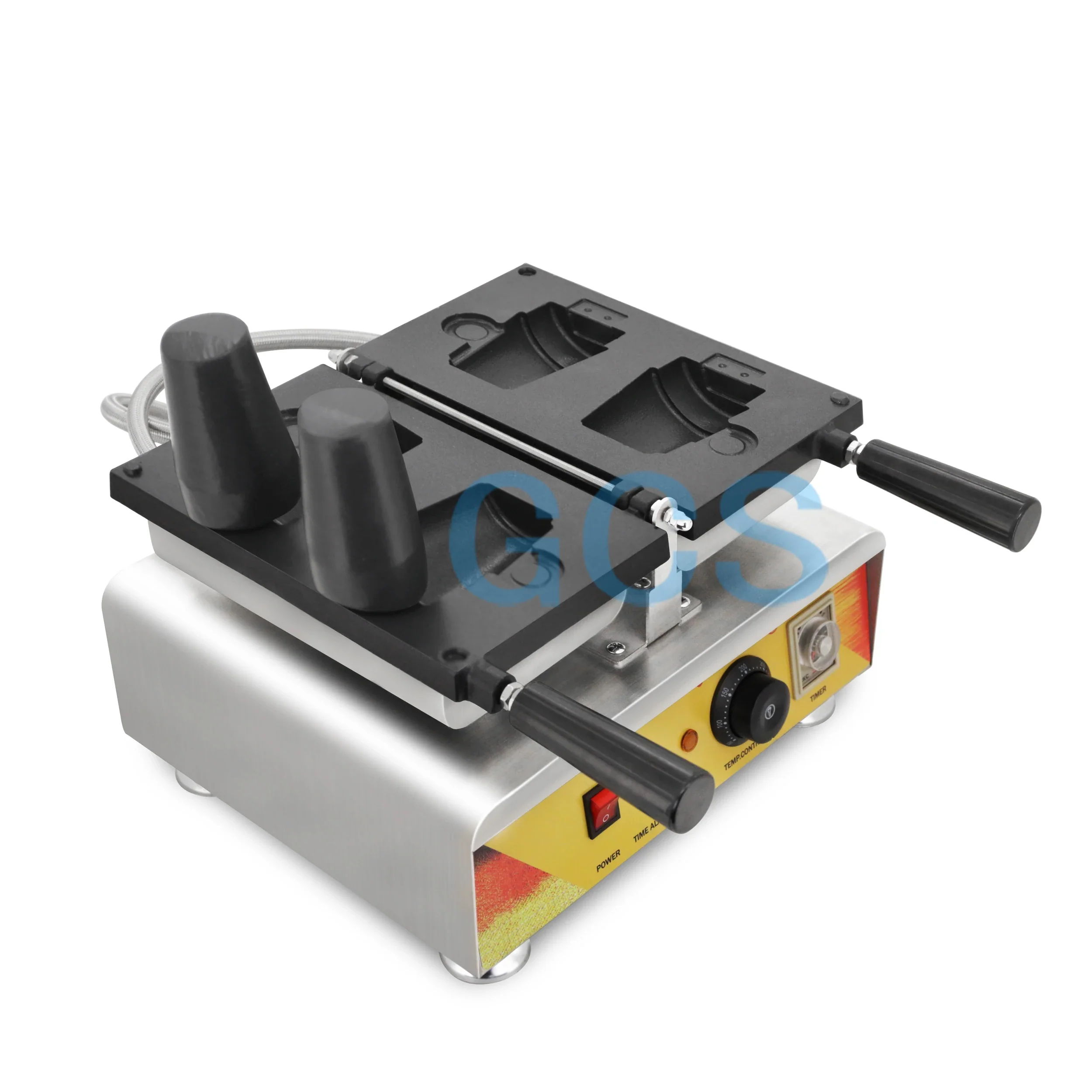 Electric 110/220V Edible Coffee Cup Waffle Maker Machine Non-stick Waffle Cup Baker Water Cup Waffle Machine - Image 2