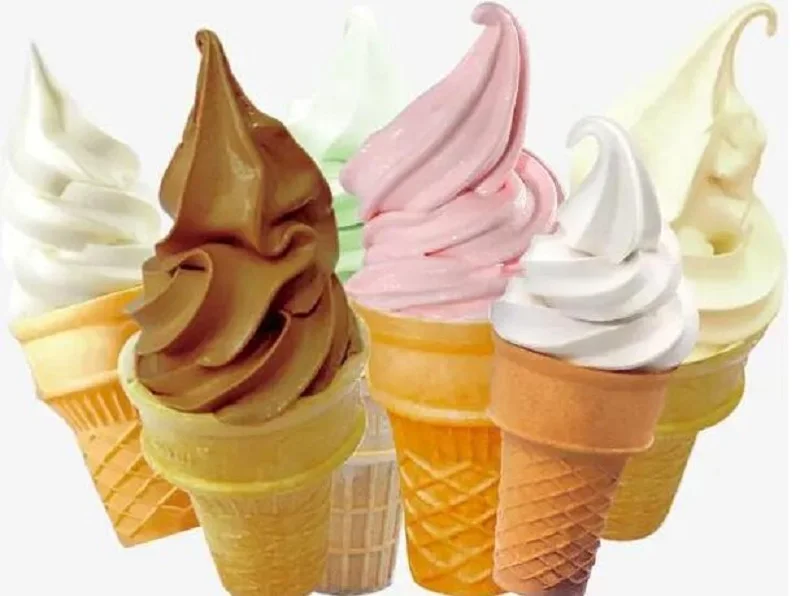 Electric 220/110V Soft Ice Cream Machine with 3 Different Flavors Fruit Freezer Hard Mixing Ice Cream Making Machine - Image 7