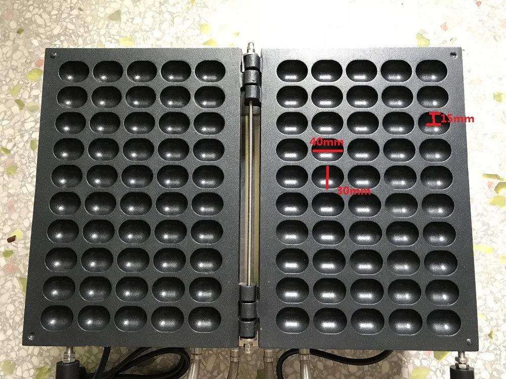 Electric 50 Holes Egg Waffle Maker Machine Japanese Baby Castella Sponge Cake Machine Non Stick Bubble Waffle Iron Baker - Image 6