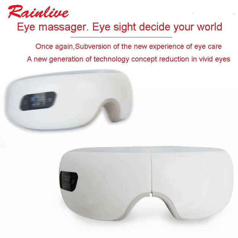 Electric Air Pressure Eye Massager Wireless Music Vibration Magnetic Heating - Image 4