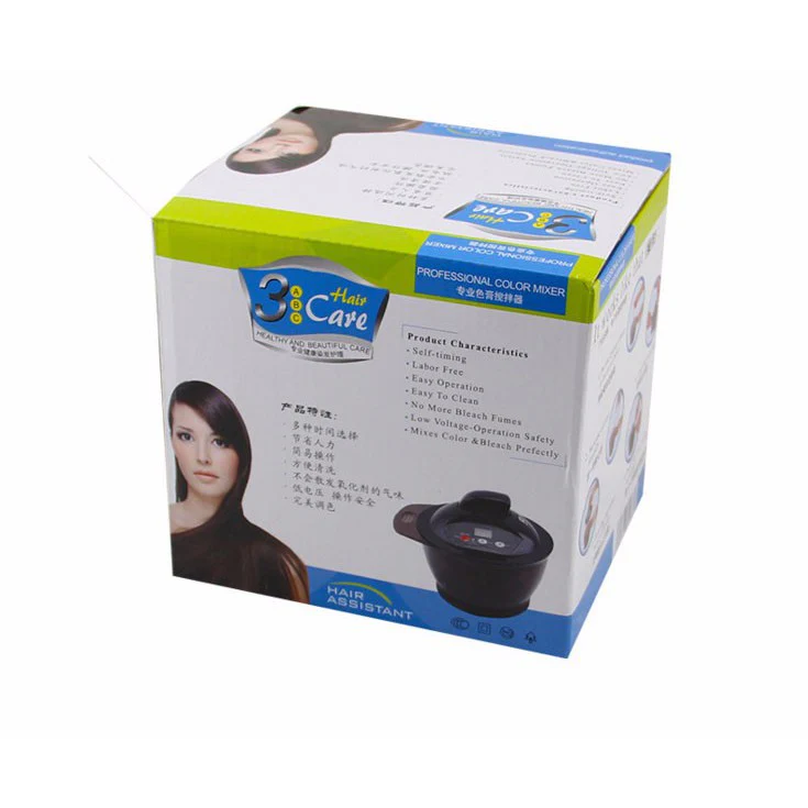 Electric Hair Coloring Bowl Automatic Hair Cream Mixer Mixing Tool Hair Dyeing - Image 8