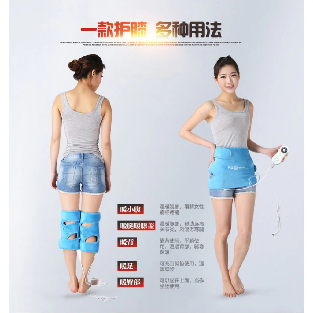 Electric Heating Knee Pads Far Infrared Magnetic Therapy Arthritis Rheumatism - Image 5