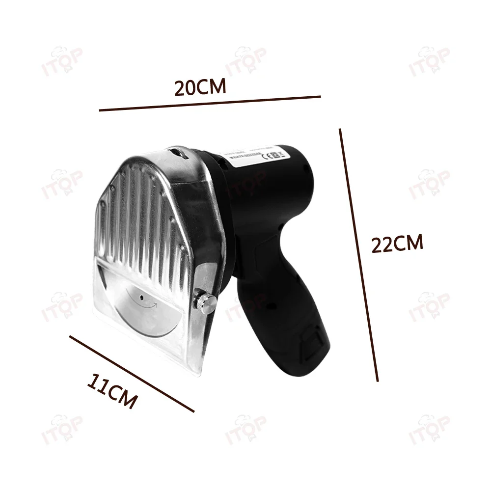 Electric Kebab Slicer Meat Slicer Shawarma Meat Slicer Gyro Meat Cutter Wireless Rechargeable Type Handheld Meat Slicer - Image 4