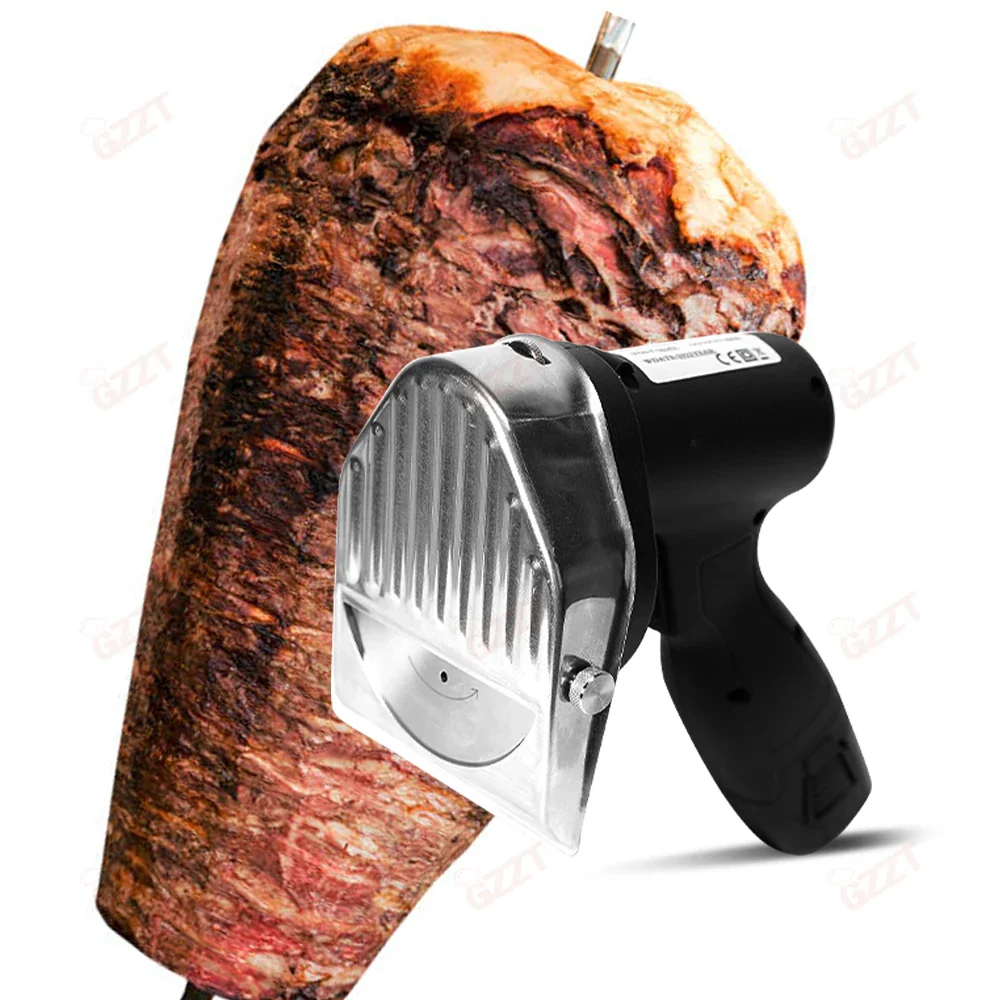 Electric Kebab Slicer Meat Slicer Shawarma Meat Slicer Gyro Meat Cutter Wireless Rechargeable Type Handheld Meat Slicer - Image 8