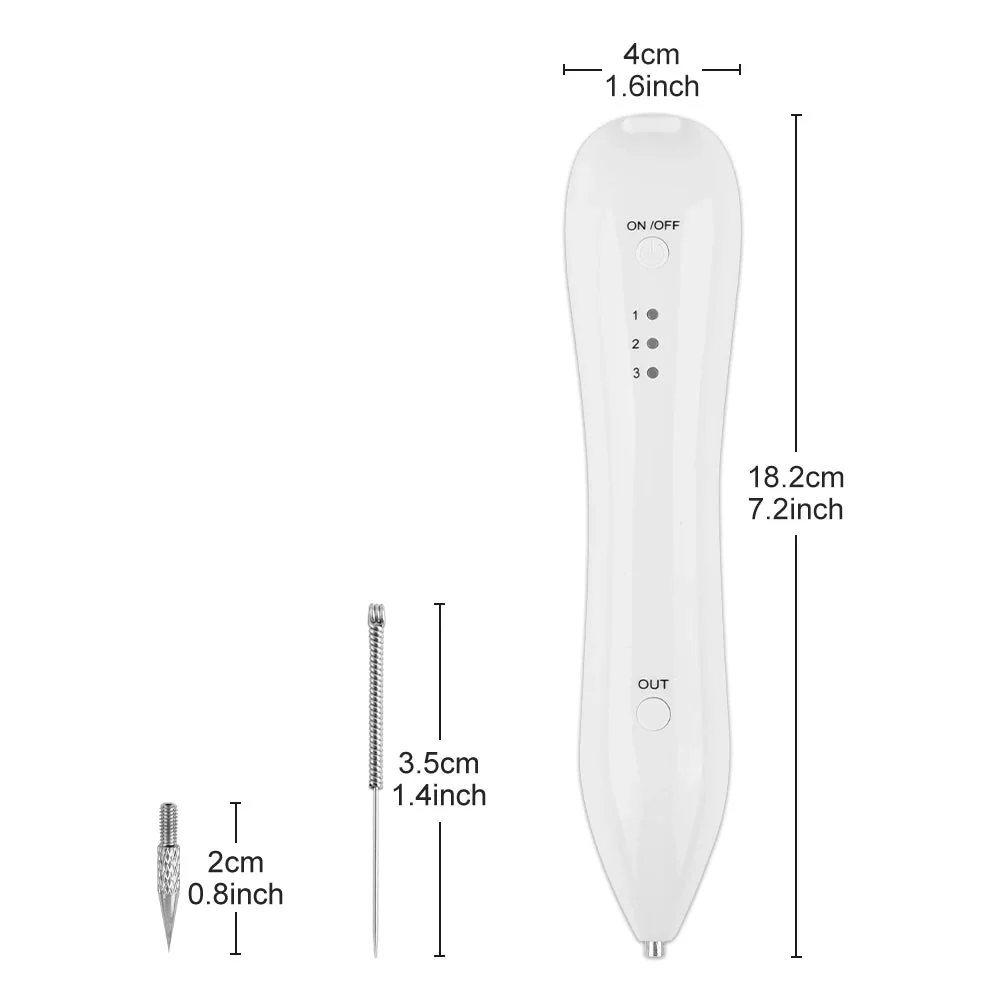 Electric Plasma Jet Pen Freckle Remover Machine LCD Mole Removal Dark Spot Remover Skin Wart Tag Tattoo Remaval Tools Beauty - Image 6