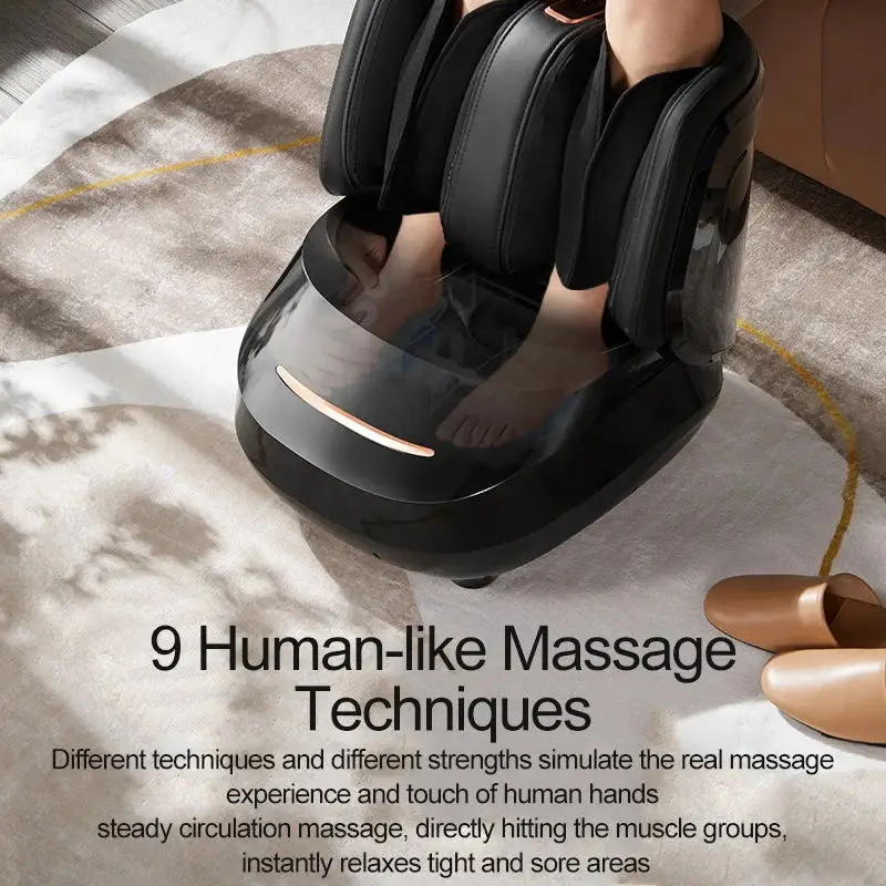 Electric Roller Foot Massager Heating Kneading Leg Calf Massage Air Pressure Wrapped Fatigue Pain Relief Full Wrap Massage - Image 2