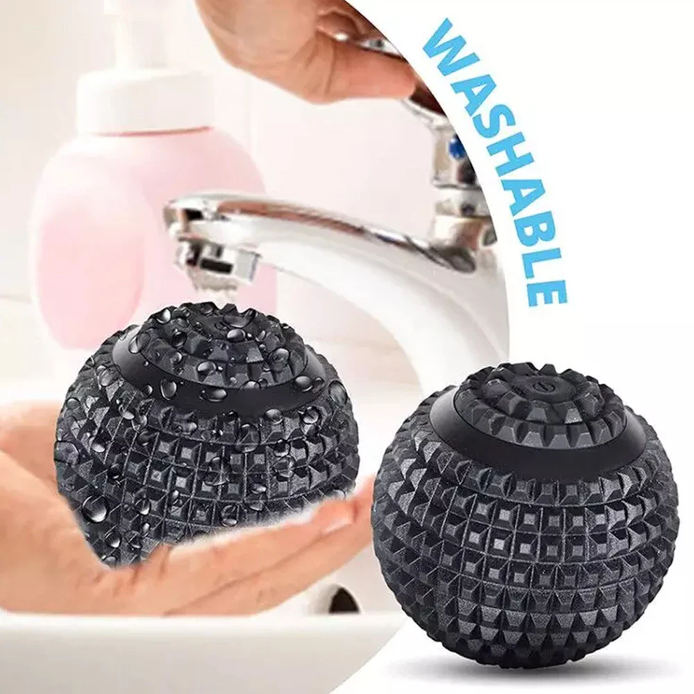 Electric Vibrating Massage Ball Sport Fitness Foot Pain Relief Plantar Faciities Reliever Gym Home Training Yoga Massager Ball - Image 5