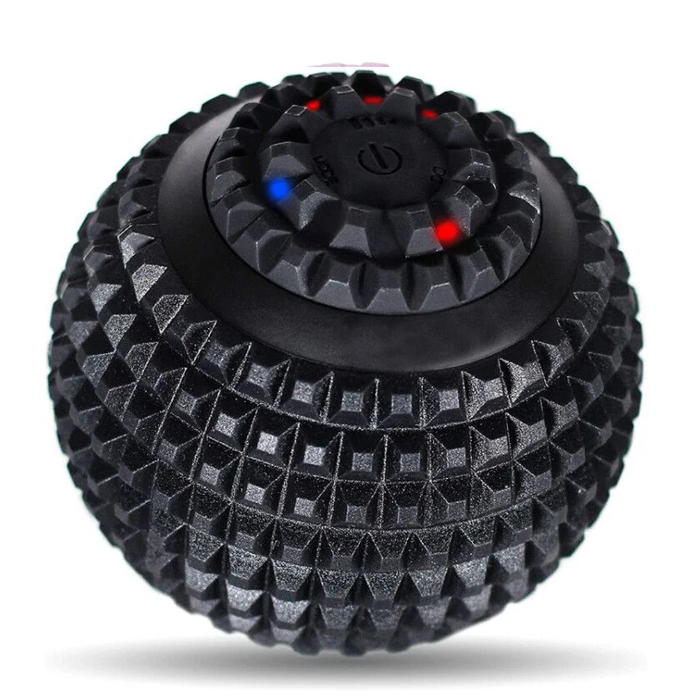 Electric Vibrating Massage Ball Sport Fitness Foot Pain Relief Plantar Faciities Reliever Gym Home Training Yoga Massager Ball - Image 9