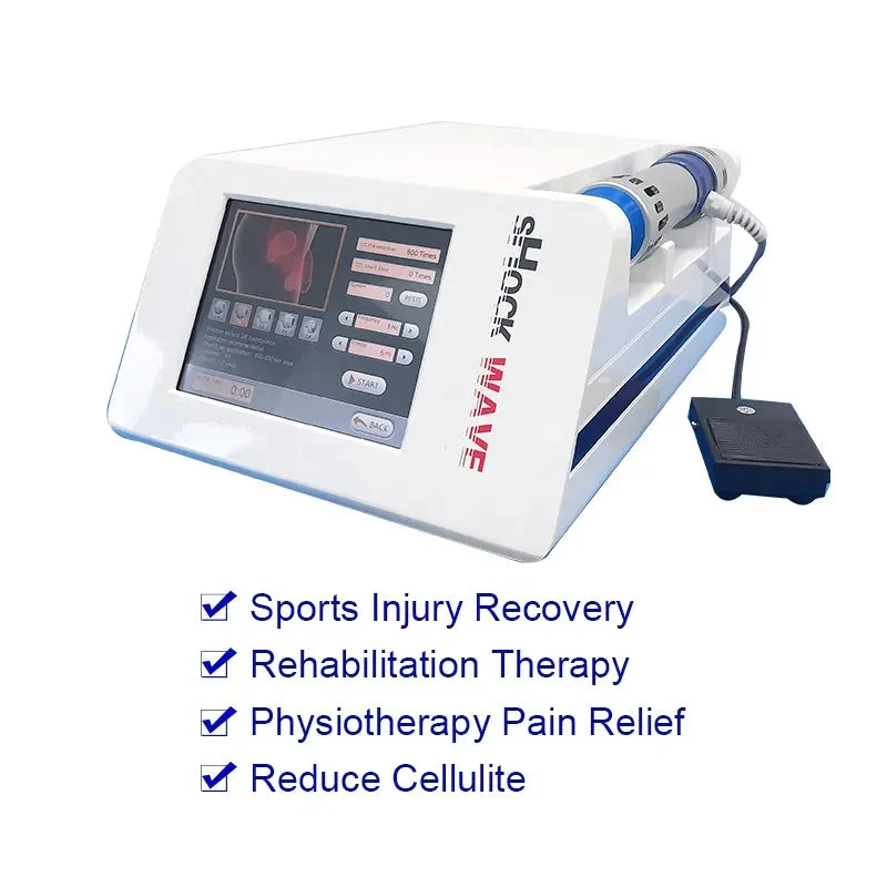 Electromagnetic Focused Shock Wave Therapy Machine With ED Treatment Pain Relief Extracorporeal Physiotherapy Shockwave Massager - Image 3