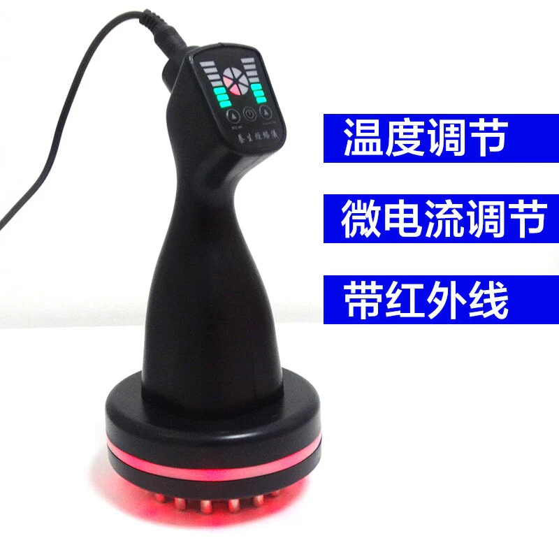 Electronic acupuncture slimming Device,BIO microcurrent Meridian Scrape Therapy,Infrared body Detoxification massage comb - Image 4